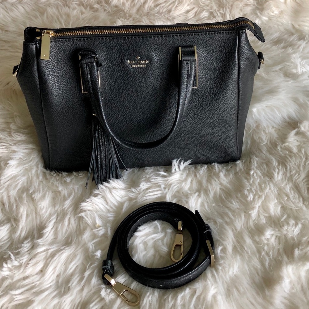 Kate Spade pebbled leather satchel - Picture 2 of 13